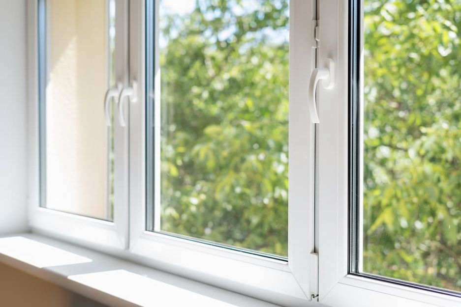 Weiße Fenster
