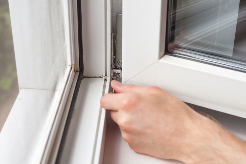 Fenster wird repariert